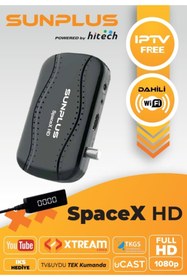 Resim Genel Markalar Spacex Çanaklı-Çanaksız Dahili Wi-fi Full Hd Sinema Paketili Uydu Alıcısı 