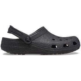 Resim Crocs Classic Glitter Clog Terlik Sandalet 205942 0wh Siyah 