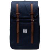 Resim Herschel Retreat 15 inç/16 inç Uyumlu Mıknatıslı Kapama Laptop Notebook iPad Sırt Çantası Kahverengi 