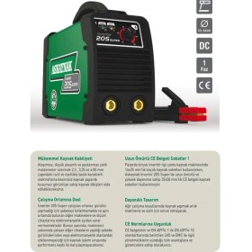 Resim Askaynak 205 Süper İnverter Kaynak Makinası - 701AS205S 