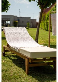 Resim Menderes Home Cotton Collection Bukle Plaj Havlusu Saçaklı Pembe 