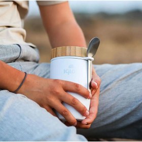 Resim Saint Belisama Concept Bamboo Yemek Termosu 500ml Beyaz 