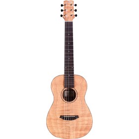 Resim Cordoba Mini II FMH Klasik Gitar (Flamed Maun) 