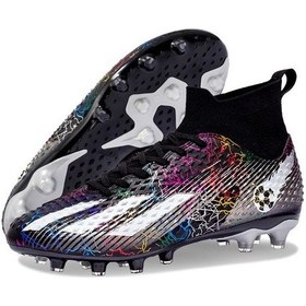Resim Snapbuy Futbol Ayakkabıları Siyah - Beyaz 