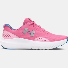 Resim Under Armour Pembe Kadın Koşu Ayakkabısı 3027411-600-UA GGS Surge 4 Print 