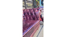 Resim 3A Mobilya Barcelona Chesterfield Deri Koltuk 