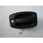 Resim Hushan 2007 - 2013 Citroen Jumper Arka Bagaj Dış Açma Kolu Siyah (Anahtar Delikli) (Hushan) (Oem NO:735469968) 