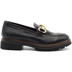 Resim Kadın Oxford\u002FAyakkabı 8B4398 Comart 4398 Victor Lia Nero Cocco Cho 