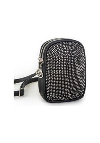 Resim Nas Bag Çapraz Çanta Gümüş Taşlı Çok Renkli 