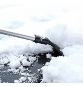 Resim Coofbe Araç Buz Kazıyıcı Fırça Araç Kar Temizleyici Küreyici Oto Araç Buz Kazıyıcı Fırça Kar Temizle 