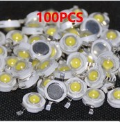 Resim Honeybeeshop 100 Adet 3v 34v 1w Yüksek Parlaklık Led Boncuk Serin Beyaz Vida Tasarımı Enerji Verimli Dayanıklı Ev Ticari Aydınlatma Dekorasyon 
