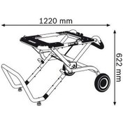 Resim Bosch GTA 60 W Profesyonel Gönye Kesme Tezgahı 