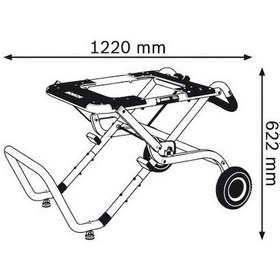 Resim Bosch GTA 60 W Profesyonel Gönye Kesme Tezgahı 