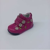 Resim AKTAŞ ORTOPEDİ KIZ ÇOCUK İÇİ DIŞI HAKİKİ DERİ ORTOPEDİK ANATOMİK İLK ADIM AYAKKABISI FUŞYA 