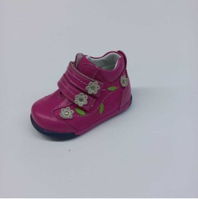Resim AKTAŞ ORTOPEDİ KIZ ÇOCUK İÇİ DIŞI HAKİKİ DERİ ORTOPEDİK ANATOMİK İLK ADIM AYAKKABISI FUŞYA 
