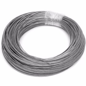 Resim EgeÇelikHalat Çelik Halat Galvaniz 3mm 30 Metre 