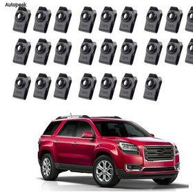 Resim Lasonstiges 25 Adet.gm Acadia Limited Yukon Xl 2500 1500 Kısa Kabartmalı U Jimmy Sonoma M6-1.0 Vida Boyutu 11503957 11506099 11503715 