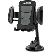 Resim Auris Ars-H3 Cama Yapışan Vantuzlu 360° Dönen Tasarımlı Oto Telefon Tutucu Siyah 