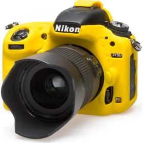 Resim EasyCover Nikon D750 Silikon Kılıf ECND750Y (Sarı) 
