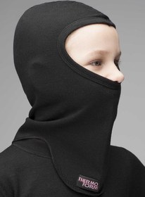 Resim Çocuk Kar Maskesi - Thermoform - Heavy - Siyah - 4-6 Yaş 