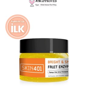 Resim Skin401 Bright & Smooth Fruit Enzyme Mask 100ml 