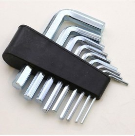 Resim Büro Ev Ofis Hobi Atölyesi İçin 9parça Altıgen Alyan Seti 