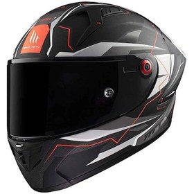 Resim mt Kre+ Plus Carbon Kraker Full Face Motosiklet Kaskı 