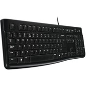 Resim AyrStore LOGITECH K120 Q USB KABLOLU KLAVYE SİYAH 920-002505 