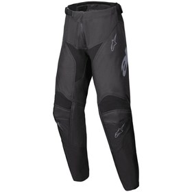 Resim Alpinestars Youth Racer Graphite Kros Motosiklet Pantolonu Siyah 