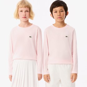 Resim Lacoste Classic Çocuk Pembe T-Shirt 