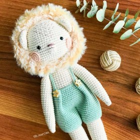 Resim Amigurumi Max Lion Oyuncak 