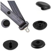 Resim Emniyet Kemeri Klipsi Dügmesi Aparati Siyah Renk 1 Adet 491044283 