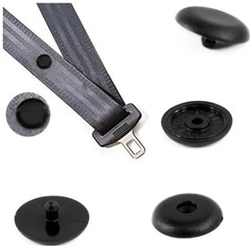 Resim Emniyet Kemeri Klipsi Dügmesi Aparati Siyah Renk 1 Adet 491044283 