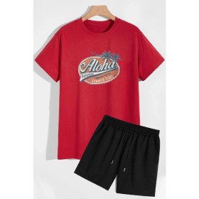 Resim Trendypassion Aloha Şort T-Shirt Eşofman Takımı 