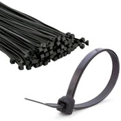 Resim Genel Markalar Siyah Kablo Bağı Plastik Cırt Kelepçe 4.8x300 Mm 30 Cm 100 Adet Crtsyh30 