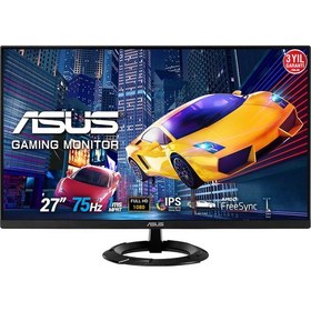 Resim Asus VZ279HEG1R 27" 75Hz 1ms (HDMI+D-Sub) FreeSync Full HD IPS LED Monitör 