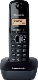 Resim KX-TG1611 Dect Telsiz Telefon (Siyah) 