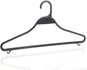 Resim Askıcı Kıyafet Askısı Plastik Kırılmaz Siyah 50 Adet aa-kr42syh50 