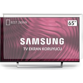 Resim Samsung Uyumlu UE65BU8500U TV EKRAN KORUYUCU - Samsung Uyumlu 65" inç 163 cm 16 