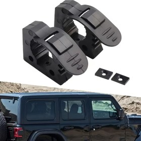 Resim 2 adet Dayanıklı Ağır Hizmet Sentetik Kauçuk Kelepçe, Arazi Araçları Alet ve Ekipman Montajı için 