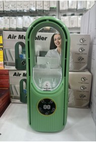 Resim peltech Taşınabilir Su Buharlı Vantilatör Sessiz Geniş Açılı 6 Kademeli Soğutucu Modern Fan Masa Üstü Klima 