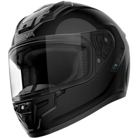 Resim Sena Phantom Interkomlu Motosiklet Kaskı Siyah 