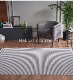Resim Gümüşsuyu Halı Deco Alvin 12612 Gri 
