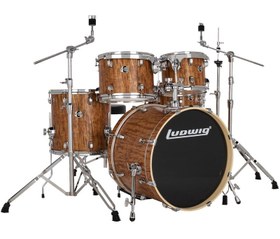 Resim Ludwig Element Evolution LE520010 5 PC 20" Cherry Bateri Seti 