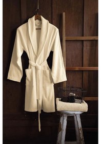 Resim Marsilya Bornoz Woman Ekru 2xl/3xl Ekru 