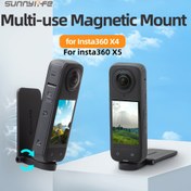 Resim Insta360 X5/4 Manyetik Montaj Temel Elde Tutma Kolu Açı Ayarlı Masaüstü Montaj Aksesuarları, Açık Hava Spor Kamera Manyetik Temel Montaj, Açık Hava Bisiklet Sporları, Araba, Vlogging, Canlı Yayın, Zaman Geçirme Fotoğrafçılığı, Güçlü Manyetik Spor Kamera Montajı 
