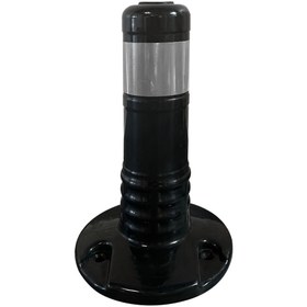 Resim İleri Trafik Delinatör 30 x 8 cm, Esnek Duba Siyah 