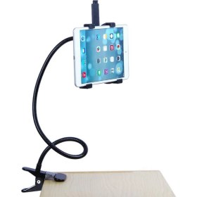 Resim Alfais 4712 Klipsli 360 Dönebilen Universal Tablet Tutucu 