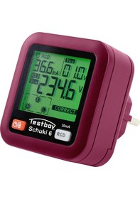 Resim Testboy Testavit Schuki 6 Lcd Priz Test Cihazı 