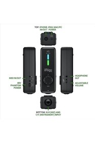 Resim Genel Markalar MULTIMEDIA IP-IRIG-PROIO-IN iRig Pro I/O Ses ve MIDI Arabirimi 